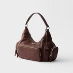 Medium washed leather bag