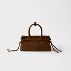 Prada Bonnie suede mini handbag