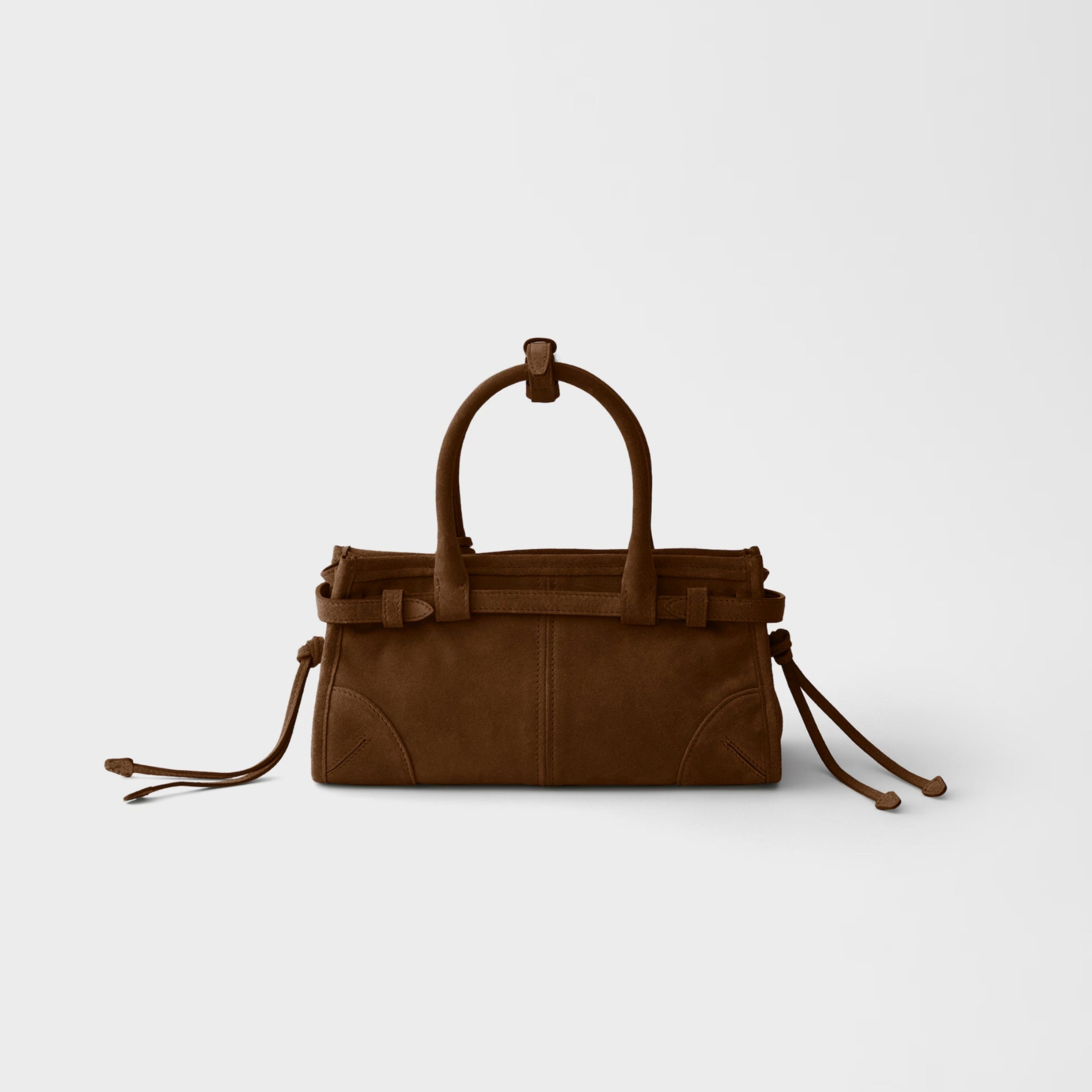 Prada Bonnie suede mini handbag