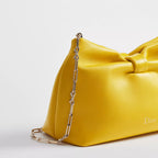 Small Dior Bow Bag Buttercup Lambskin