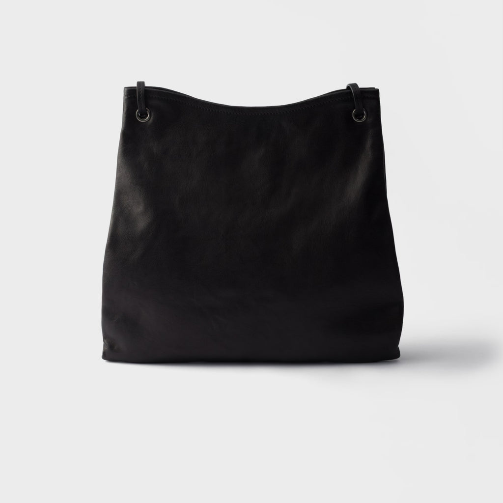 Prada Route large leather bag