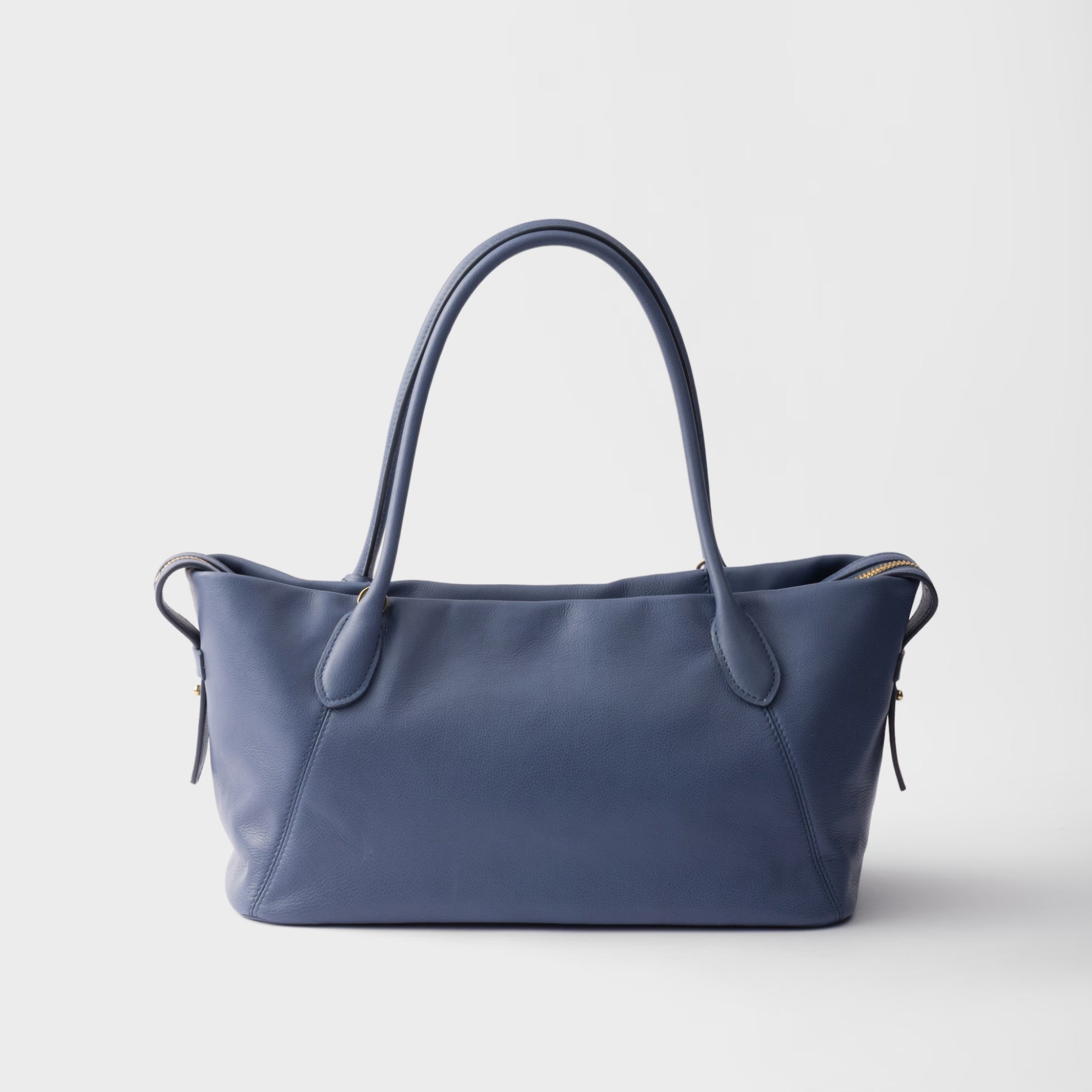 Prada Ouvert large leather tote bag