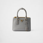 Prada Galleria mini Saffiano leather and crocodile bag