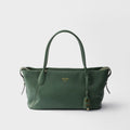 Prada Ouvert large leather tote bag