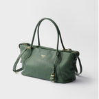 Prada Ouvert large leather tote bag