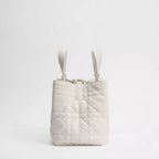 Medium Dior Toujours Bag Latte Macrocannage Calfskin