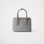 Prada Galleria mini Saffiano leather and crocodile bag