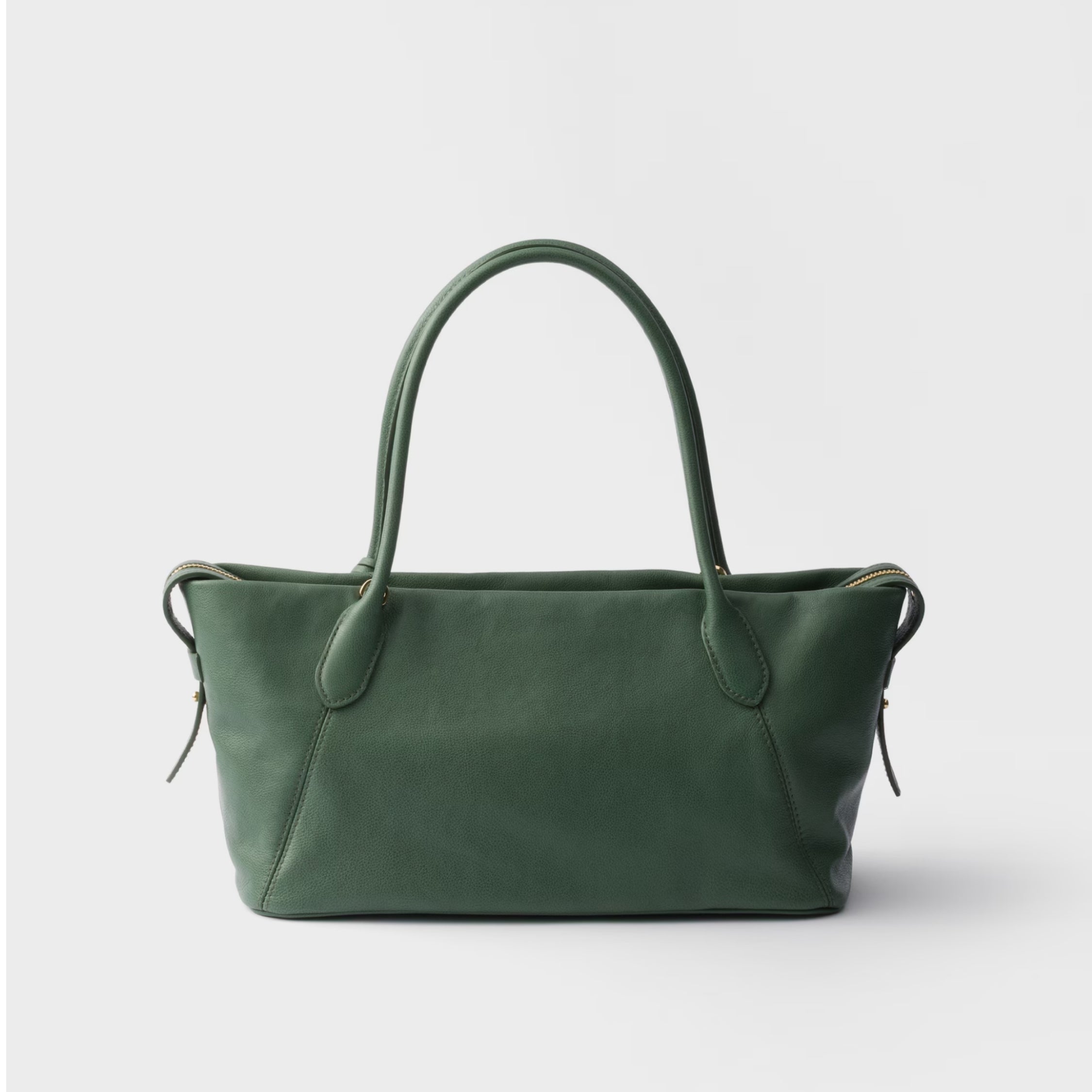 Prada Ouvert large leather tote bag