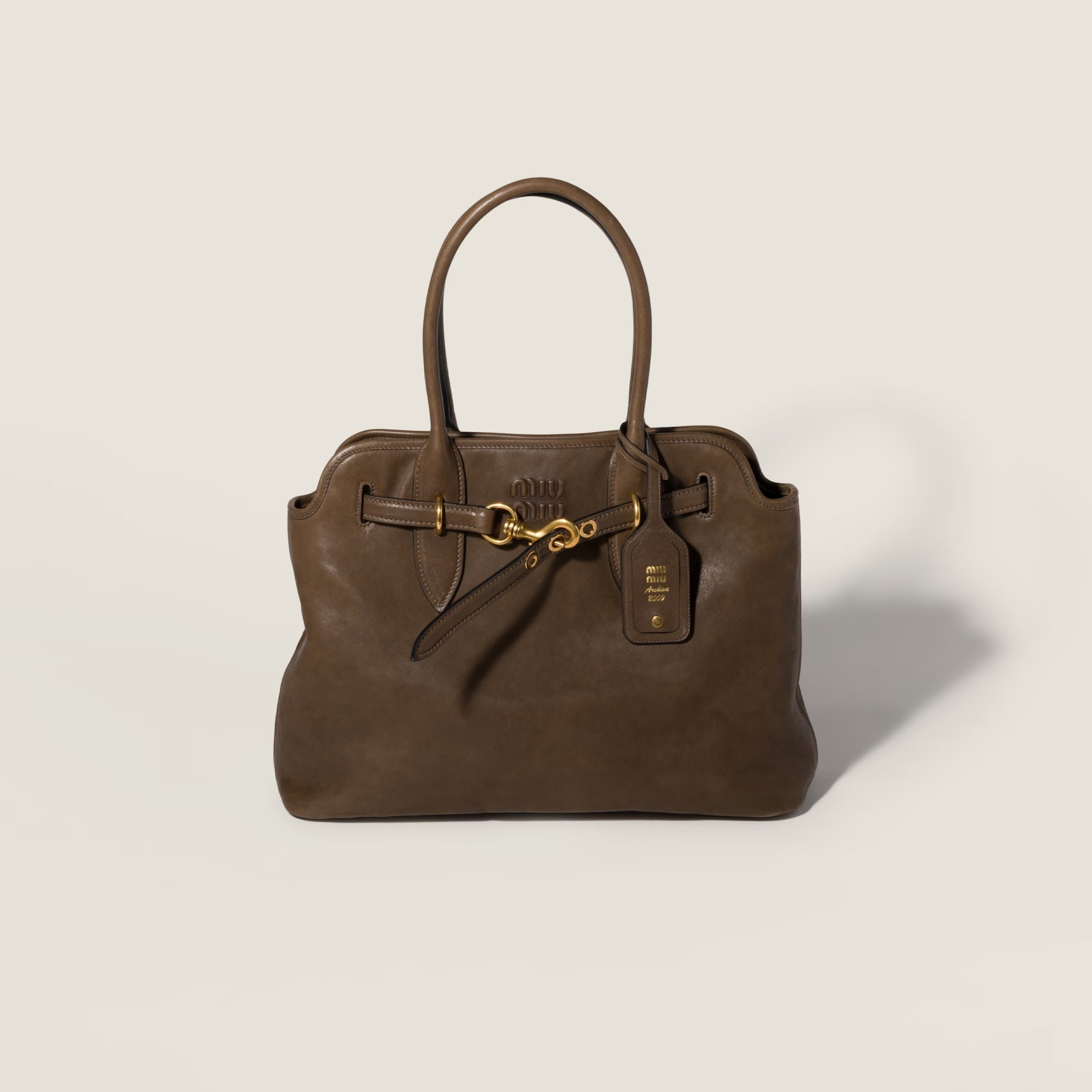 Aventure nappa leather bag