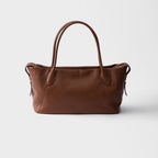 Prada Ouvert large leather tote bag
