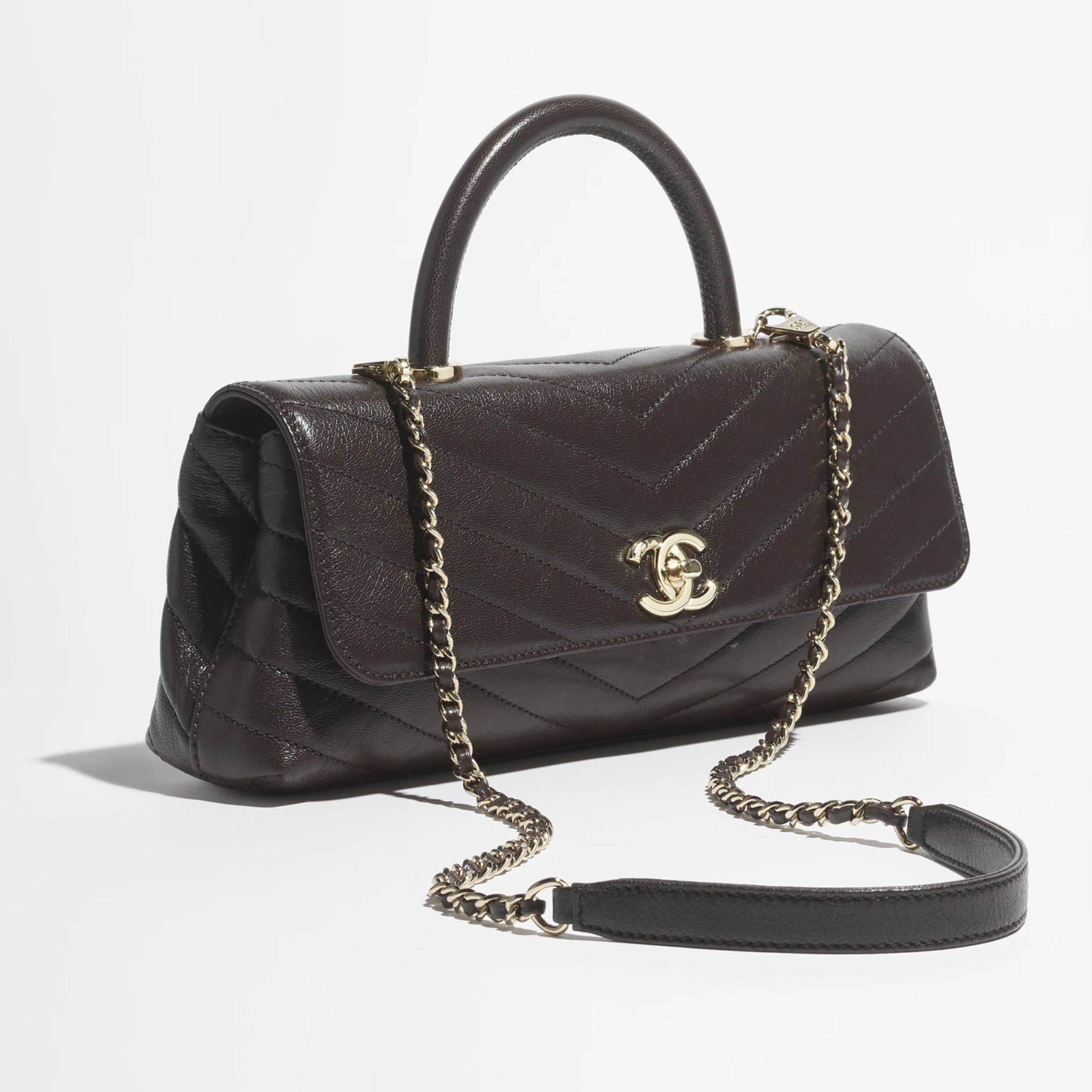 Maxi Flap Bag With Top Handle