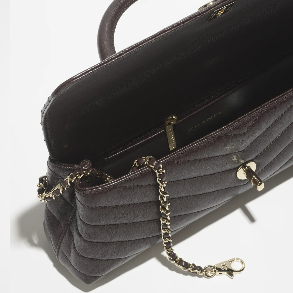Maxi Flap Bag With Top Handle