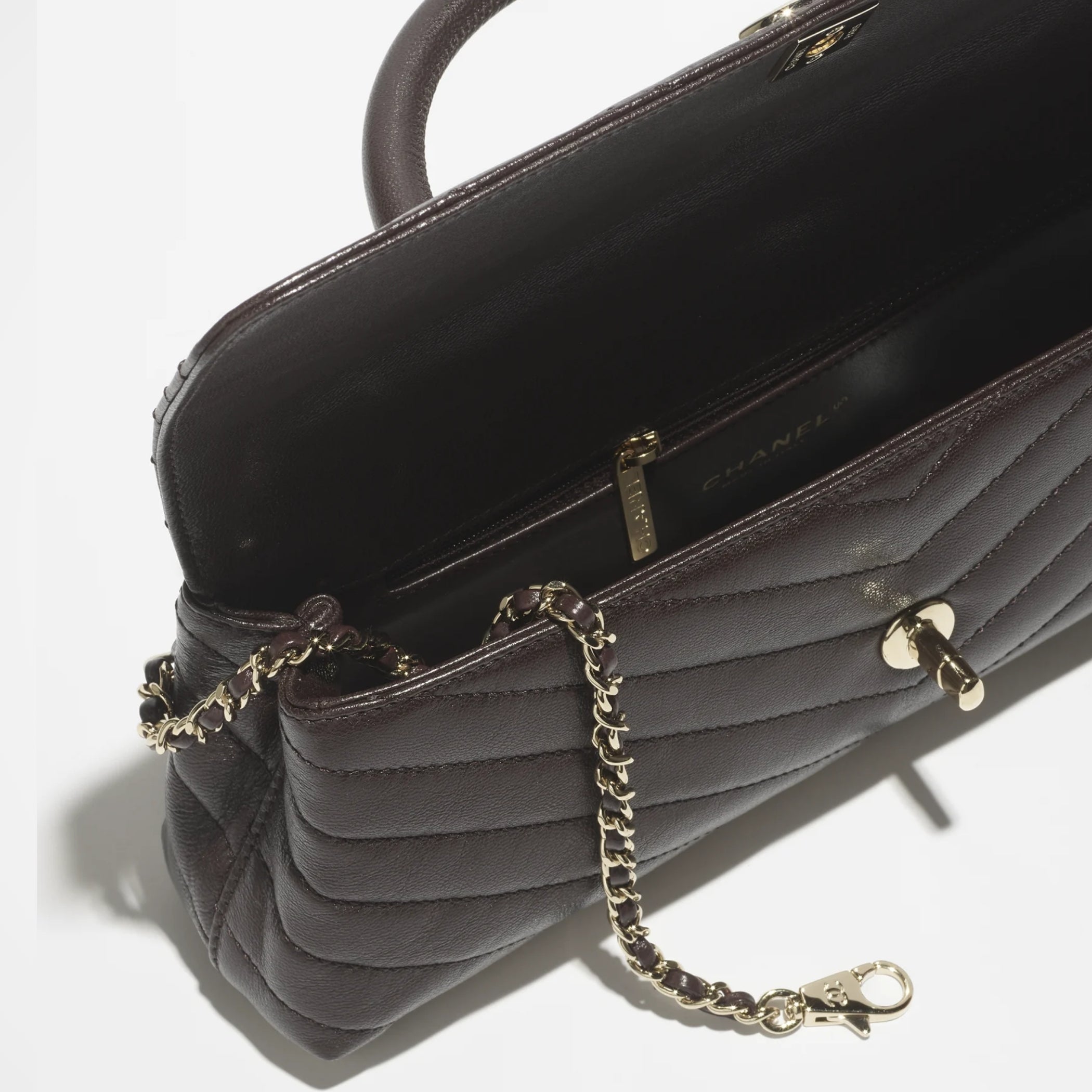 Maxi Flap Bag With Top Handle