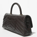 Maxi Flap Bag With Top Handle