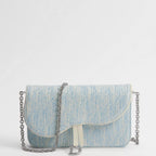 Medium Saddle Pouch with Chain