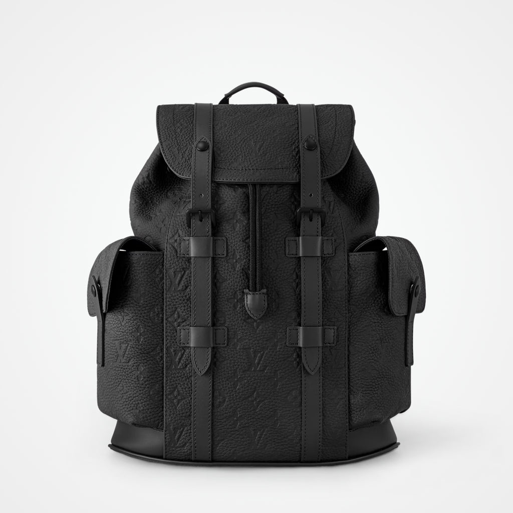 Christopher PM Monogram Taurillon Leather Lg