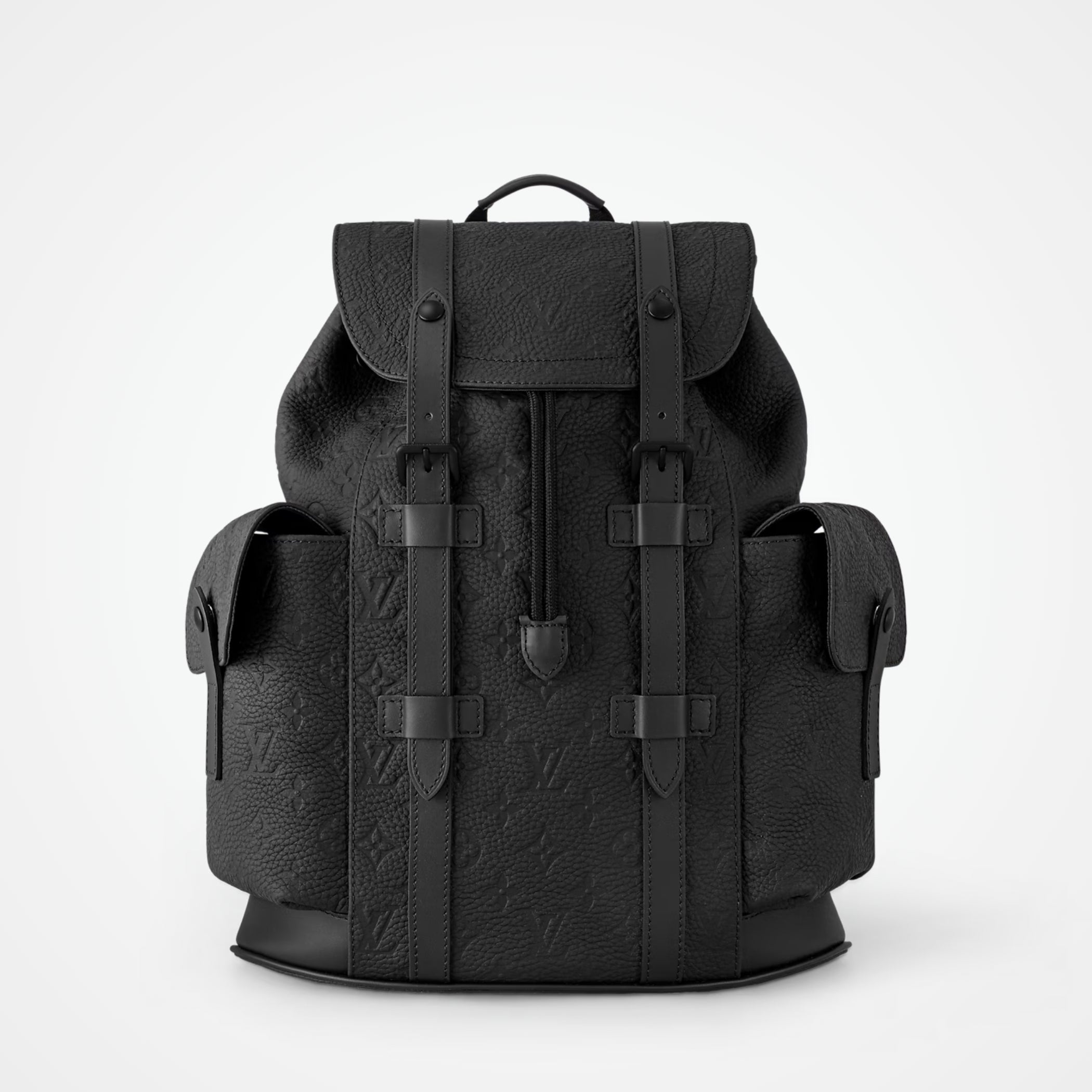 Christopher PM Monogram Taurillon Leather Lg