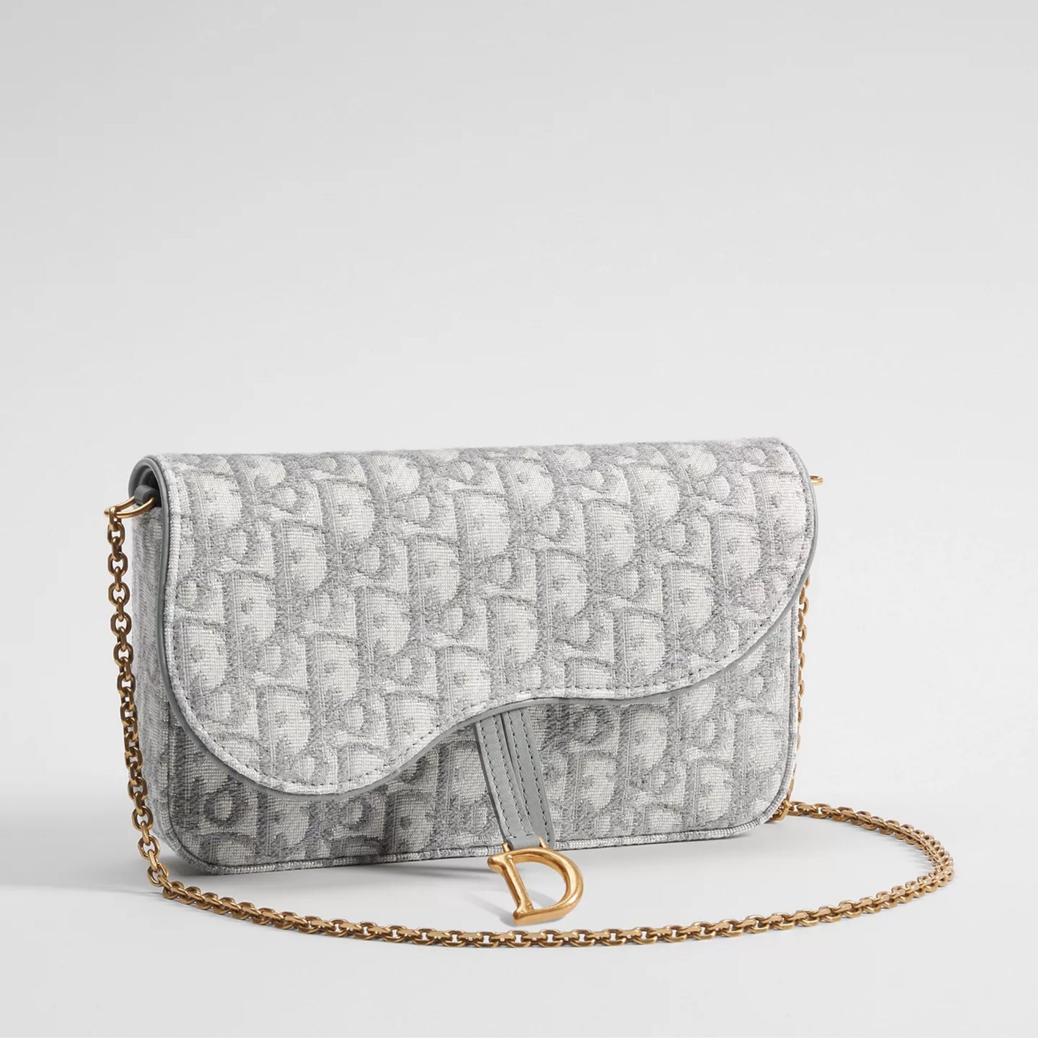 Medium Saddle Pouch with Chain