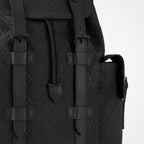 Christopher PM Monogram Taurillon Leather Lg