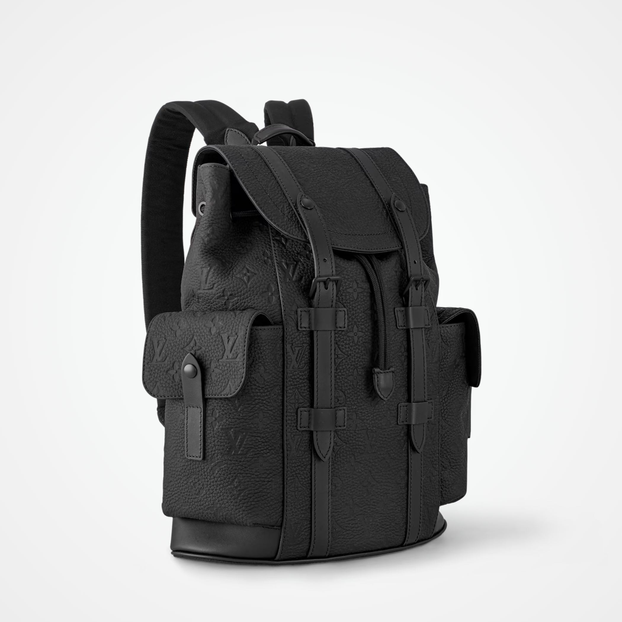Christopher PM Monogram Taurillon Leather Lg