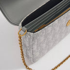Medium Saddle Pouch with Chain
