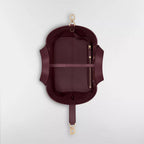 Medium Dior Toujours Bag Deep Amaranth Macrocannage Calfskin