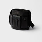 Prada Route leather mini-bucket bag