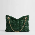 Medium Dior Crunchy Bag.Forest Bloom Puffy Macrocannage Calfskin