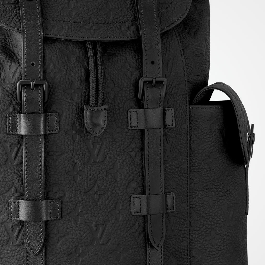 Christopher MM Backpack Monogram Taurillon Leather Lg