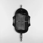 Medium Dior Toujours Bag Black Macrocannage Crinkled Calfskin