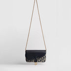 Medium Saddle Pouch with Chain