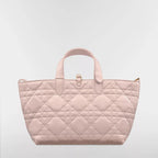 Medium Dior Toujours Bag Powder Pink Macrocannage Calfskin