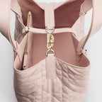 Medium Dior Toujours Bag Powder Pink Macrocannage Calfskin