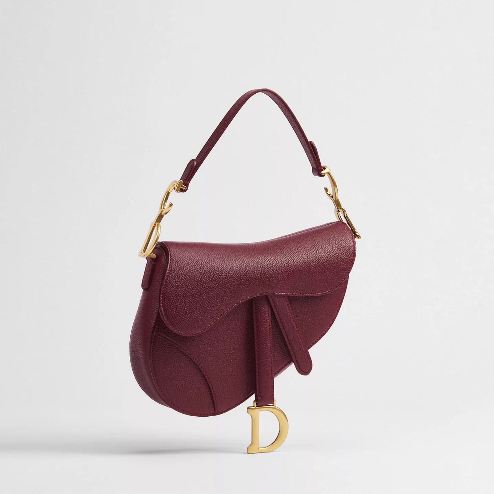 Dior Or Small Saddle Bag with Strap