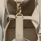 Small Dior Toujours Vertical Tote Bag Craie Macrocannage Calfskin