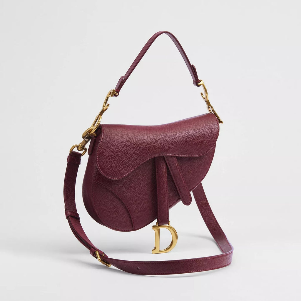 Dior Or Small Saddle Bag with Strap