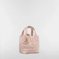 Dior Toujours Vertical Nano Tote Bag Powder Pink Macrocannage Calfskin