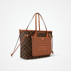 Neverfull Inside Out MM Tan