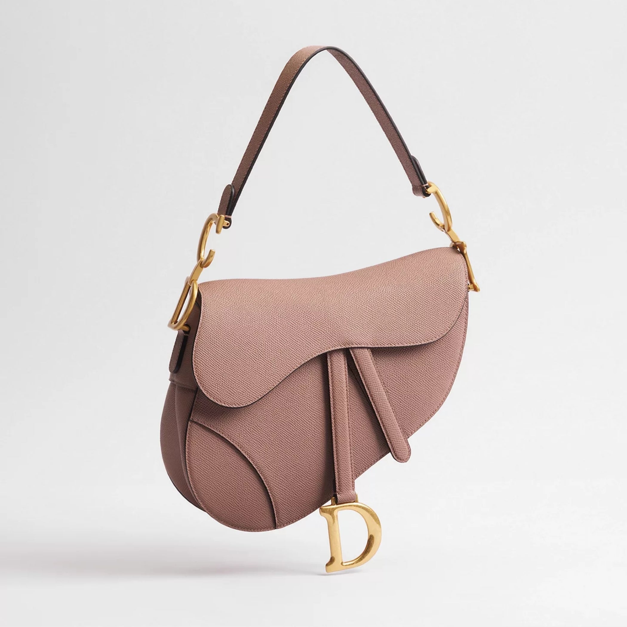 Dior Or Small Saddle Bag with Strap