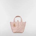 Dior Toujours Vertical Nano Tote Bag Powder Pink Macrocannage Calfskin
