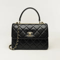 Flap Bag With Top Handle
