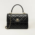 Flap Bag With Top Handle