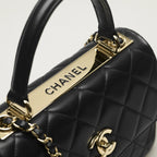 Flap Bag With Top Handle