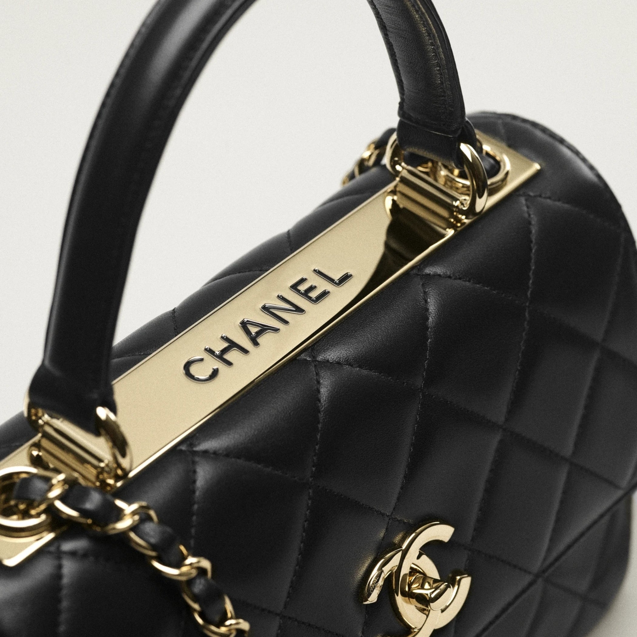 Flap Bag With Top Handle