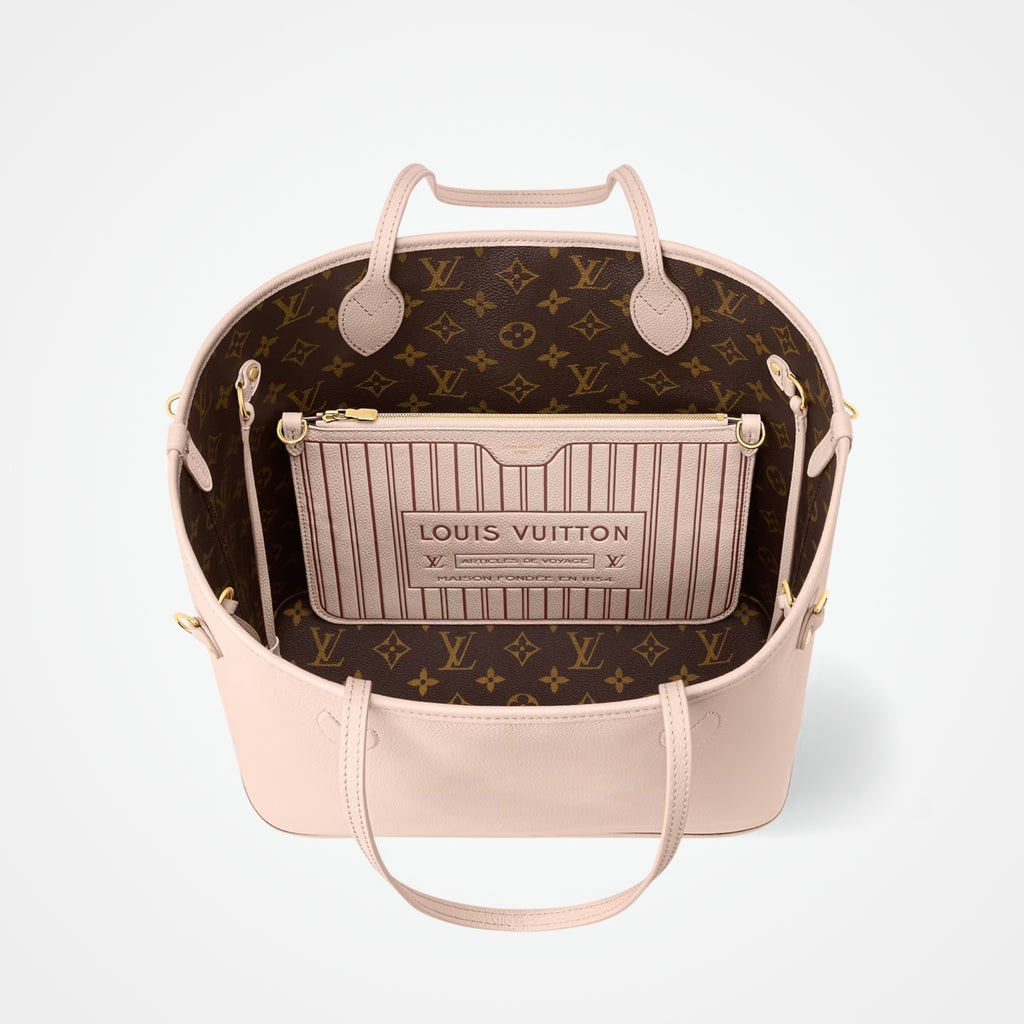 Neverfull Inside Out MM Monogram Sand