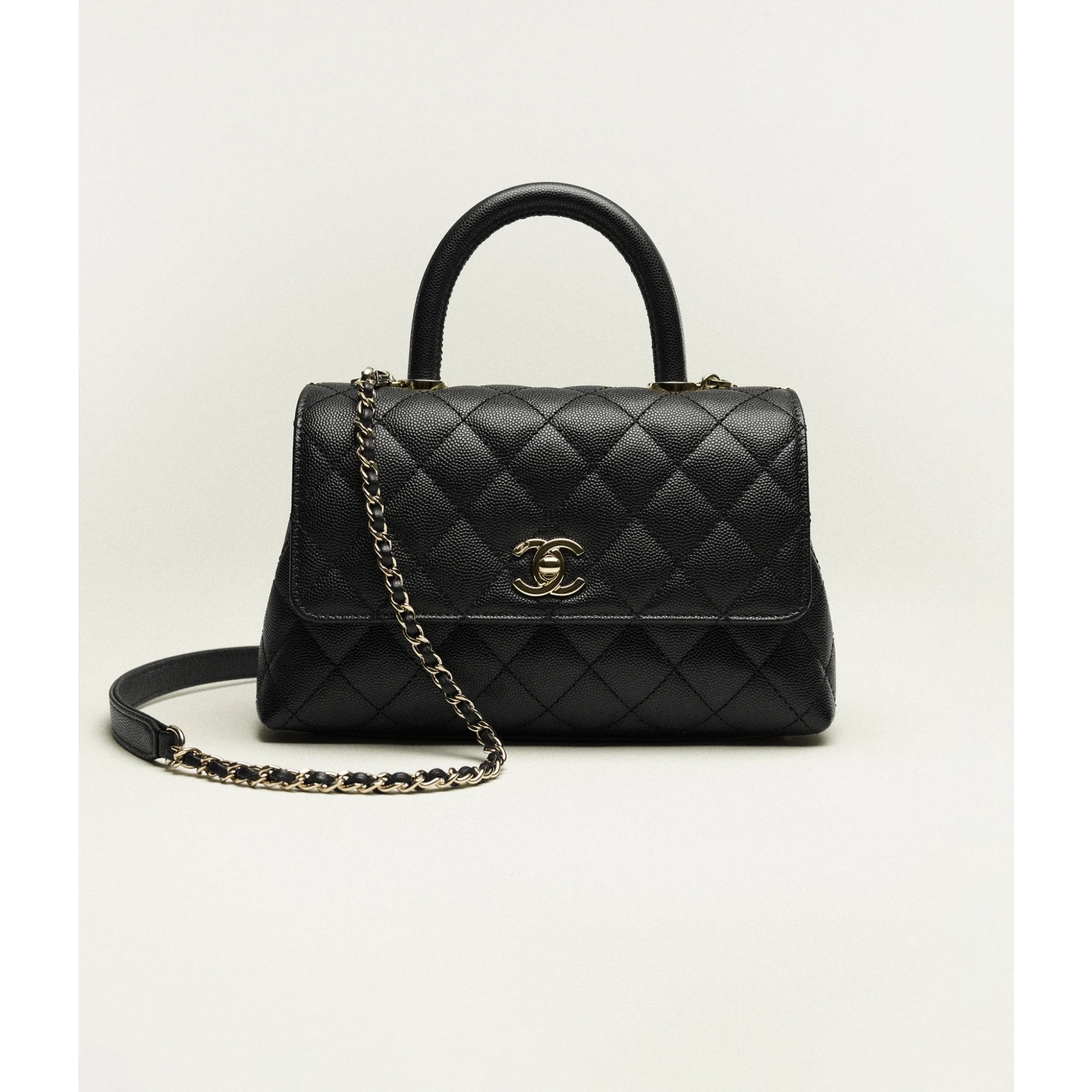 Flap Bag With Top Handle