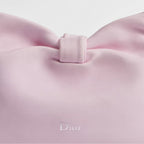 Small Dior Bow Bag Rose Songe lambskin