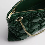 Medium Dior Crunchy Bag.Forest Bloom Puffy Macrocannage Calfskin
