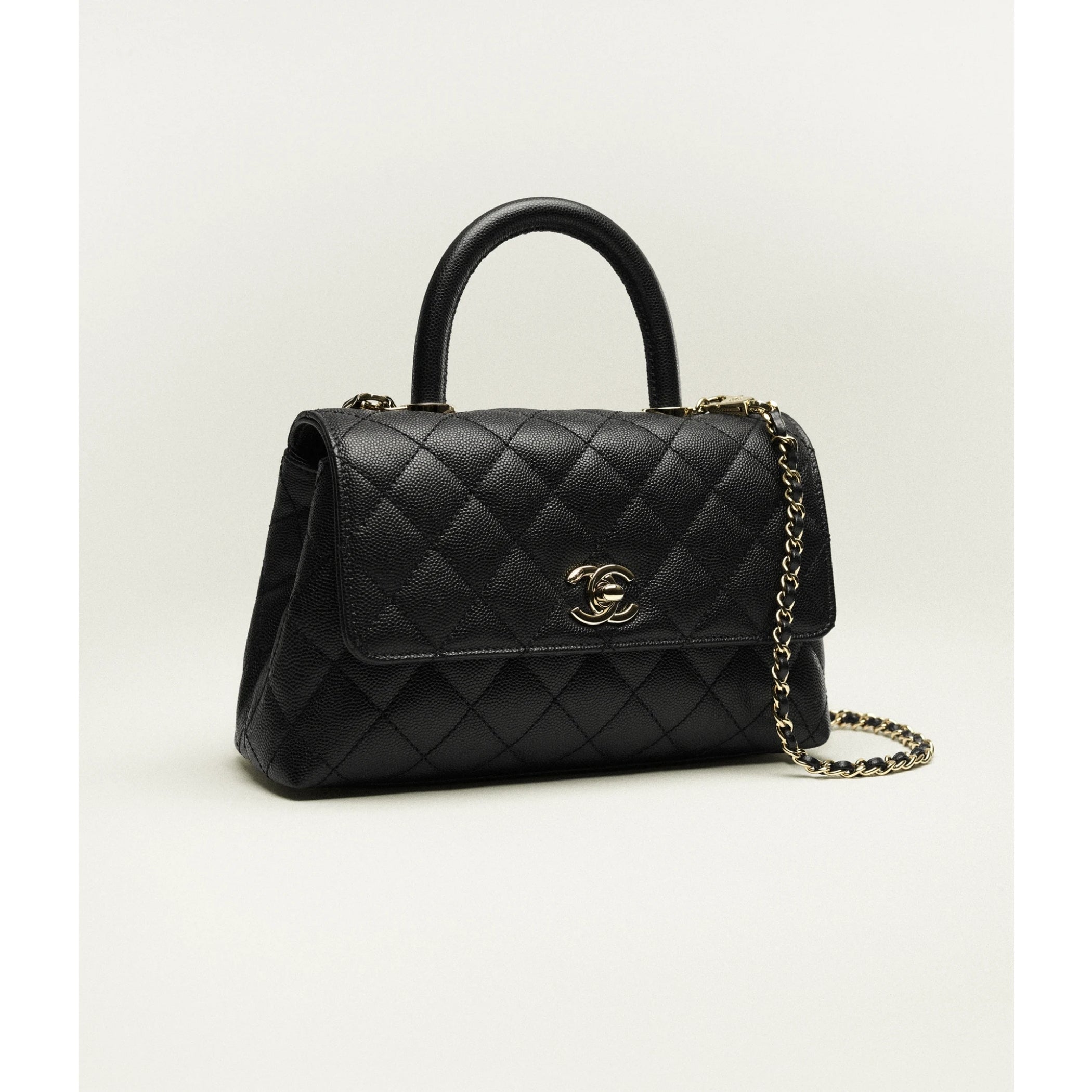 Flap Bag With Top Handle