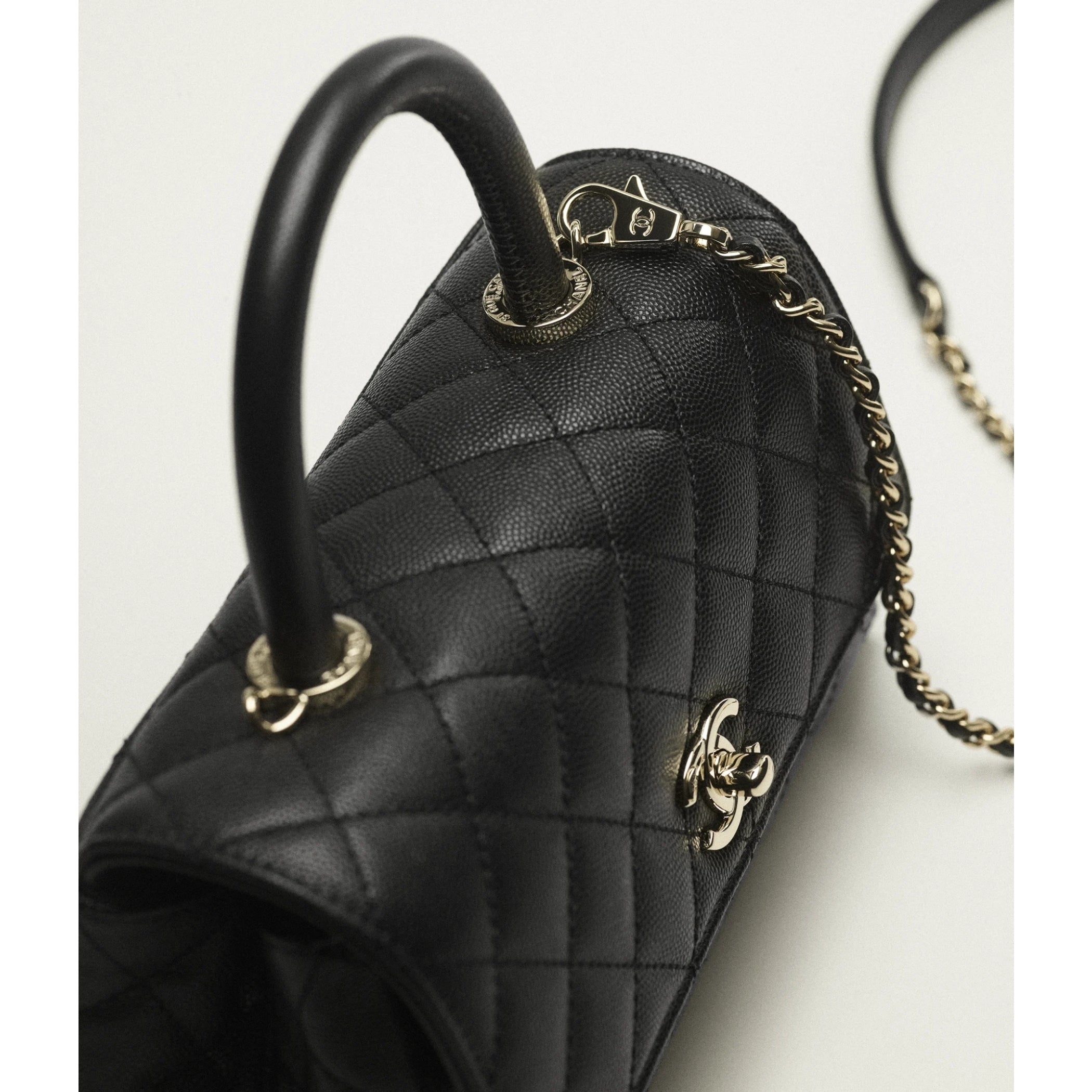 Flap Bag With Top Handle
